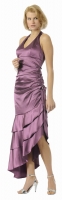 Salsa-Kleid Neckholder Latin mauve günstig