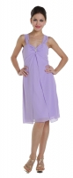 Cocktailkleid knielang verführerisch lila