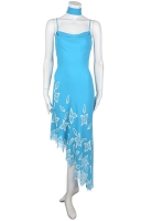 Sommerkleid türkis kurz festlich elegant günstig