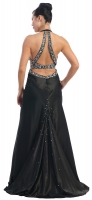 Red-Carpet-Dress Abendkleid schwarz Charmeuse