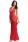 Hollywood Abendkleid rückenfrei orangerot 