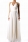 Abendkleid lang schlicht weiss Brautkleid SALE 