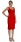 Schlichtes Cocktailkleid Abendkleid kurz rot 