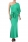Jersey Mermaid Kleid grün lang günstig 