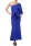 Jersey Mermaid Kleid royalblau günstig 