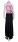 SALE Günstiges Ballkleid Festkleid coral/schwarz 