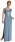 Abendkleid günstig kaufen SALE Brautmutter Abendkleid rauchblau 