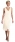 SALE Cocktail Kleid, Georgette, creme 