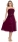 Cocktailkleid Tanzkleid Festkleid  burgund 