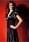 Abendkleid mit Ärmel schwarz lang Satin 